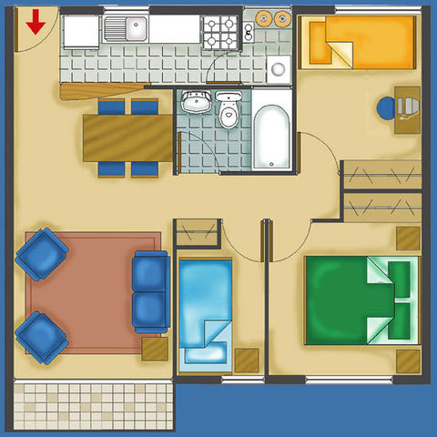 Mapa del departamento